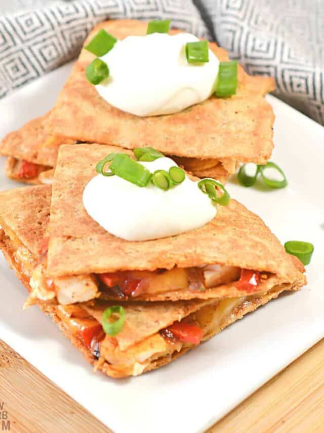 AIR FRYER QUESADILLAS RECIPE (WITH CHICKEN) STORY