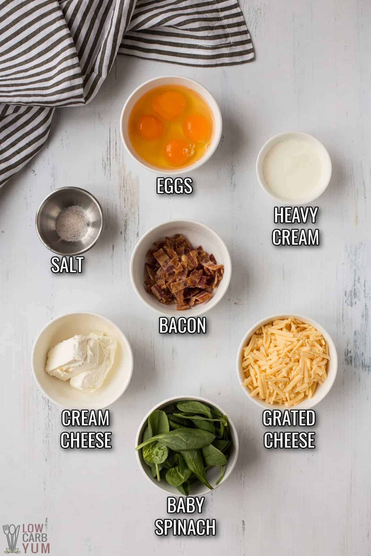 instant pot egg bites ingredients