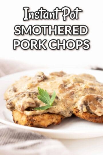 Keto Instant Pot Smothered Pork Chops - Low Carb Yum