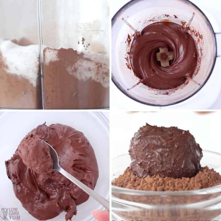 Keto Chocolate Cream Cheese Truffles Recipe Low Carb Yum