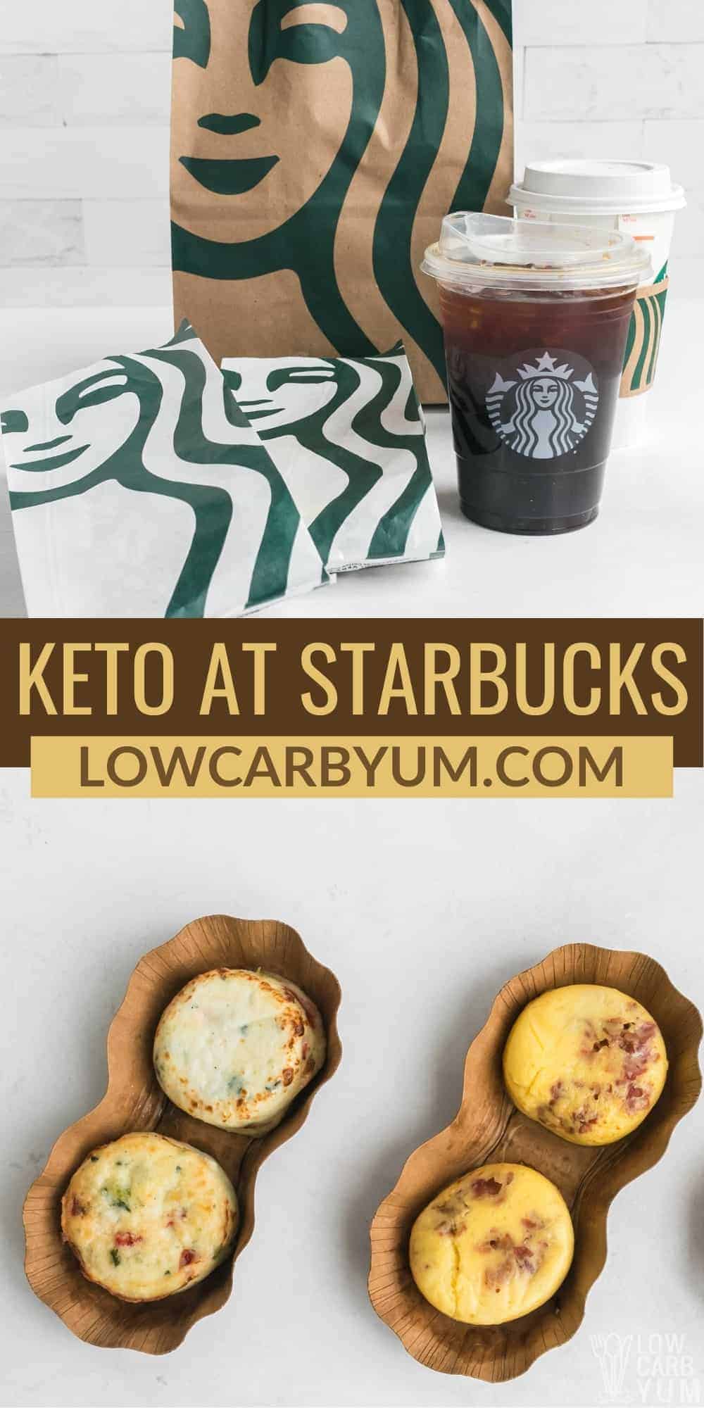 keto at starbucks best drinks and food to order low carb yum