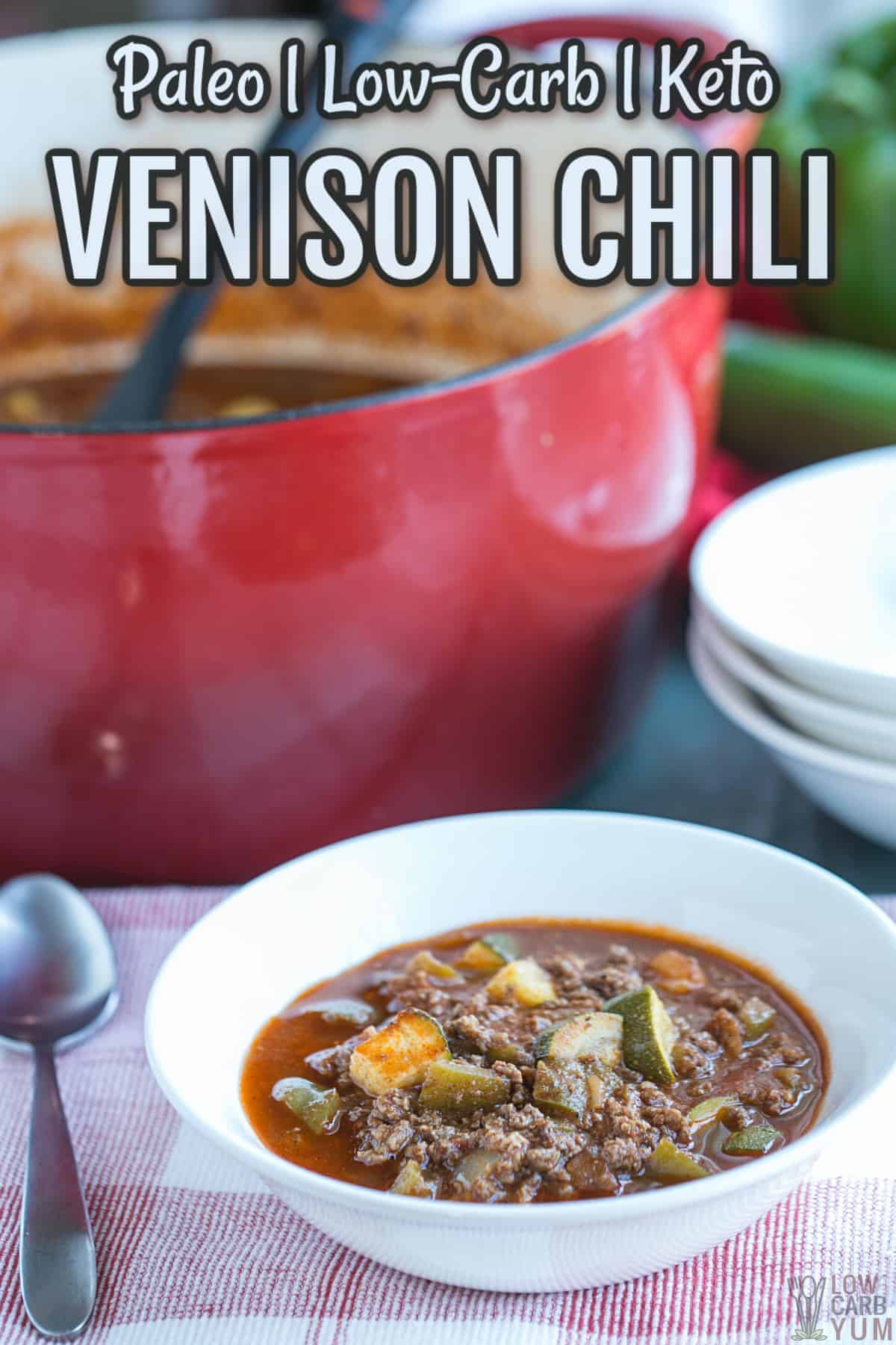 Venison Chili Stovetop Or Slow Cooker Recipe Low Carb Yum