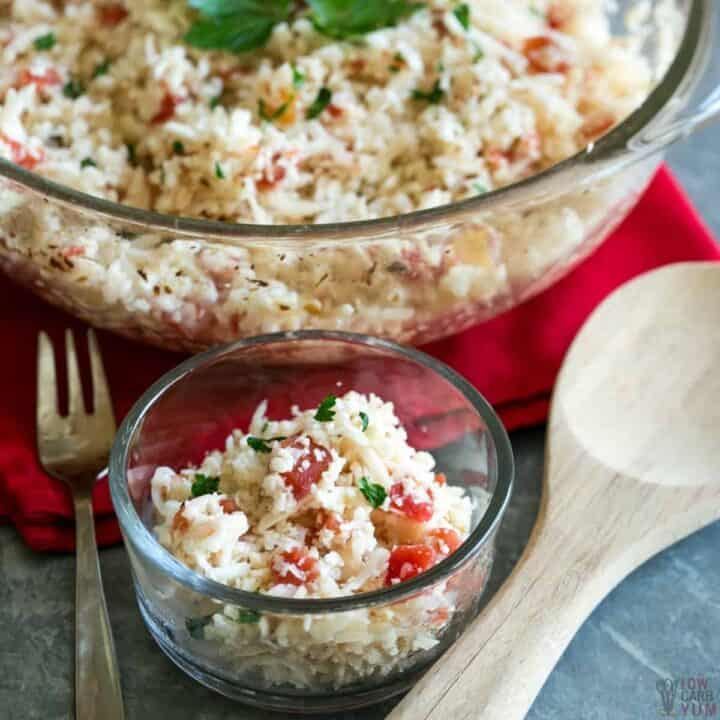 Easy Keto Mexican Cauliflower Rice (Low Carb Recipe)