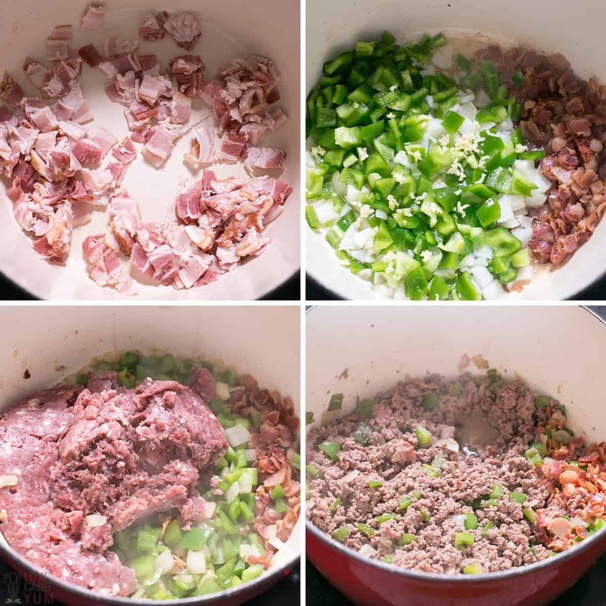 initial recipe steps