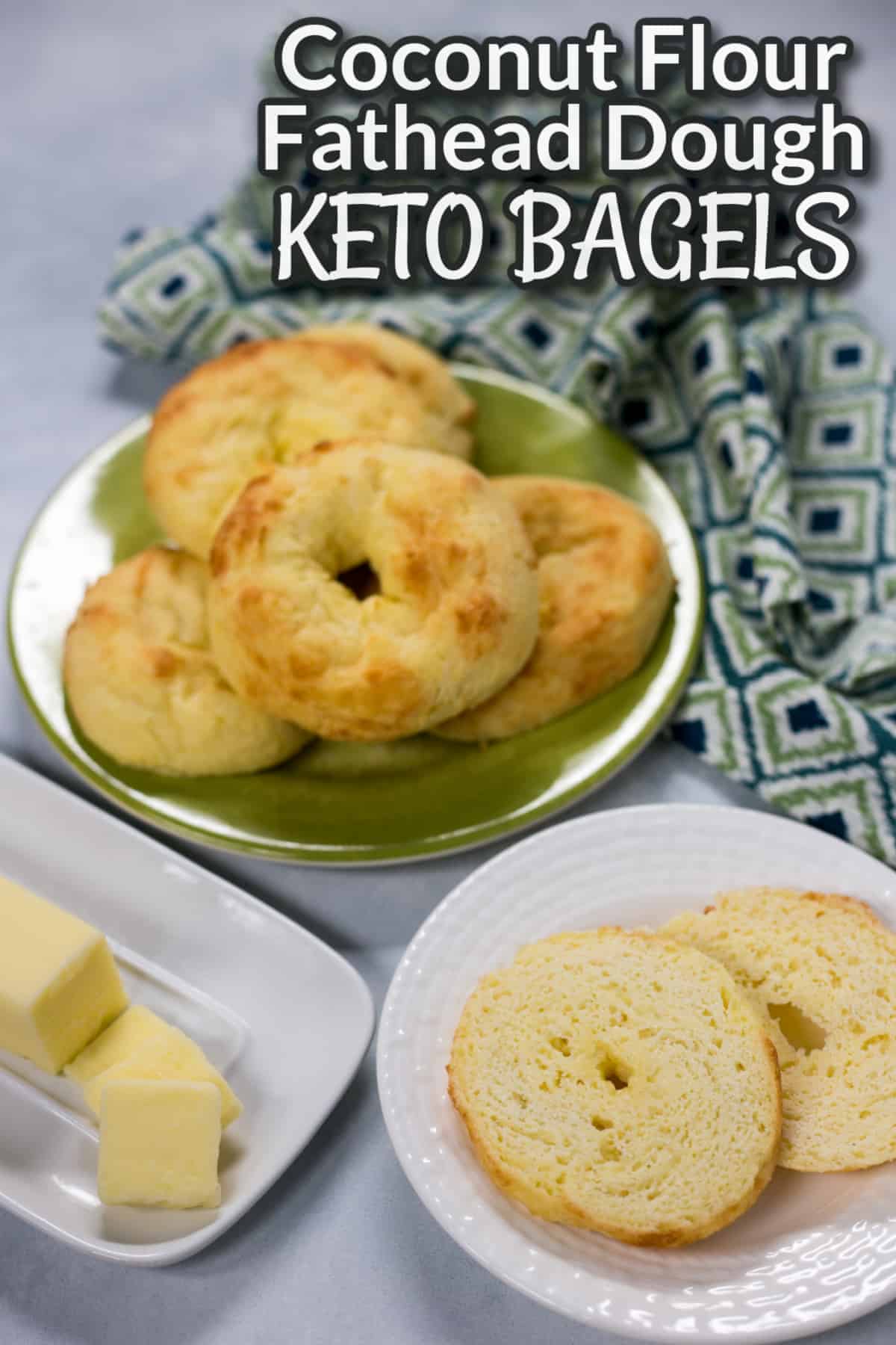 Keto Bagels With Coconut Flour Fathead Dough Low Carb Yum