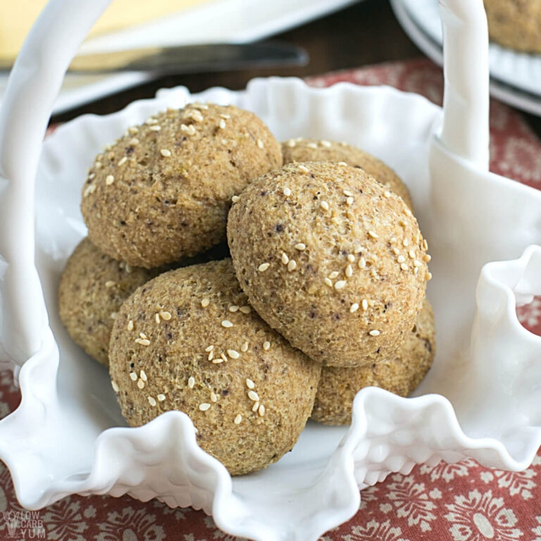 Low Carb Keto Hamburger Buns Low Carb Yum