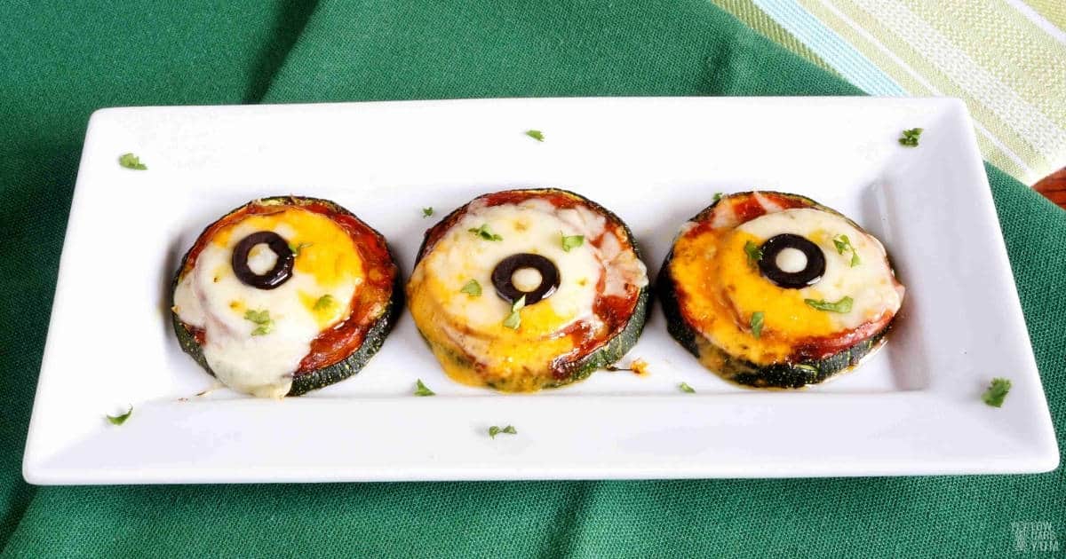 zucchini pizza bites social share image