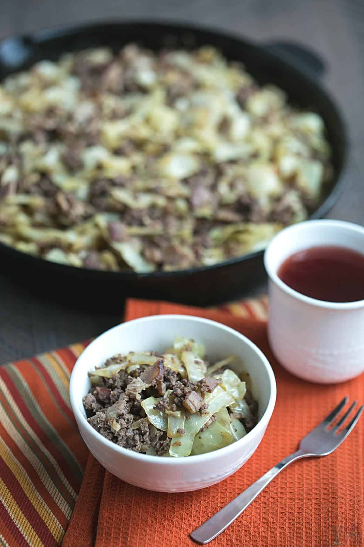 ground beef cabbage recipe