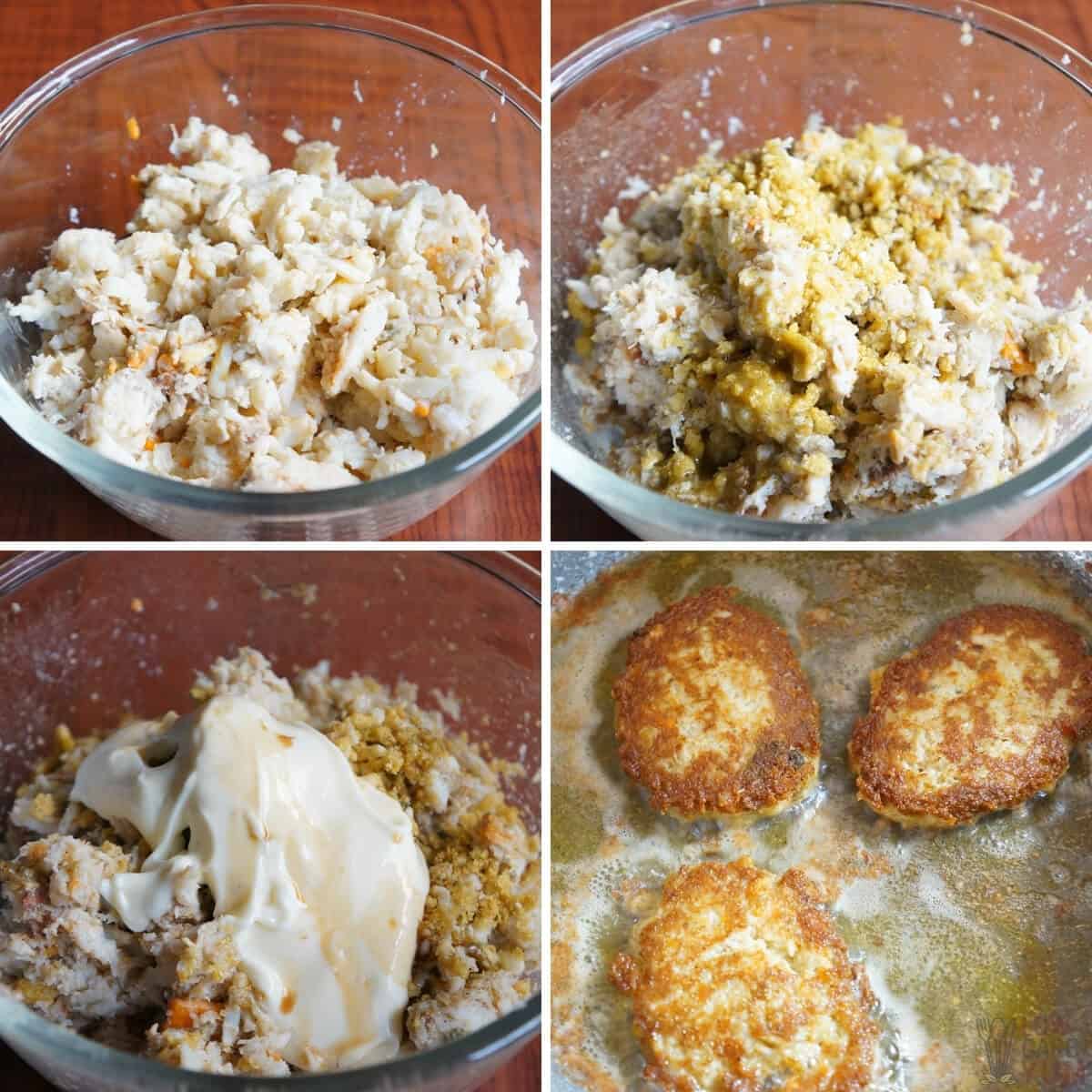 keto crab cakes recipe final preparation