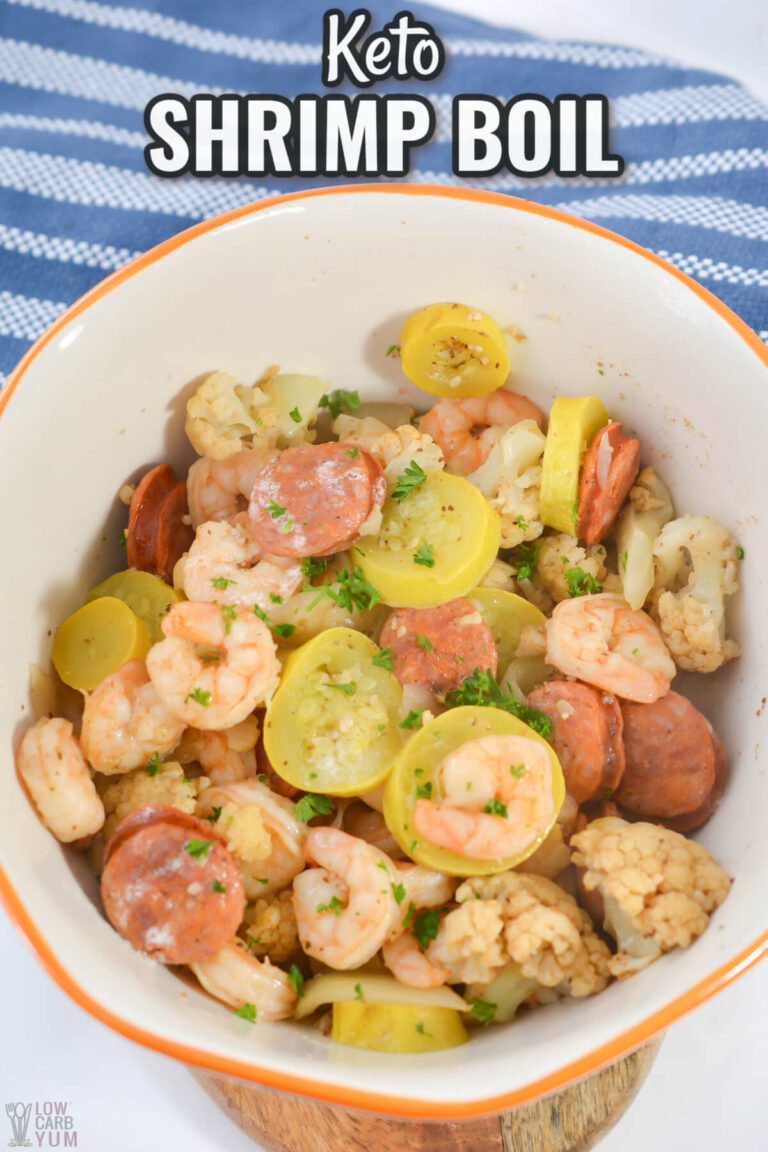 Keto Shrimp Boil Recipe - Low Carb Yum