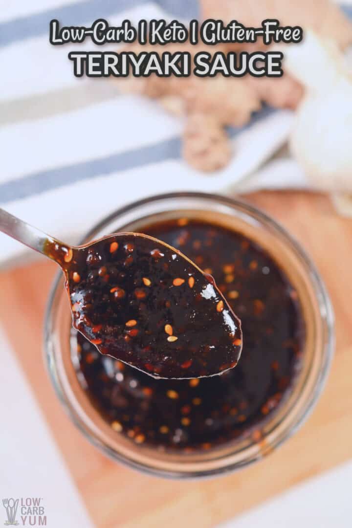 Keto Teriyaki Sauce Gluten-Free Recipe - Low Carb Yum