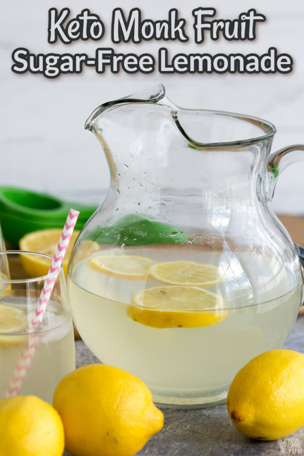 Keto SugarFree Lemonade Low Carb Yum
