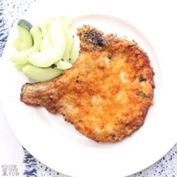 pork chops in air fryer featured image