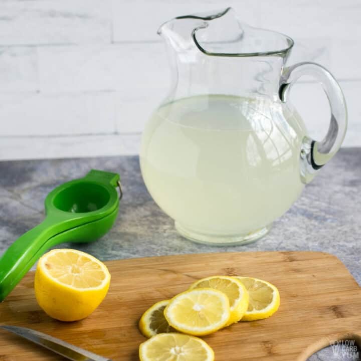 Keto Sugar-Free Lemonade - Low Carb Yum