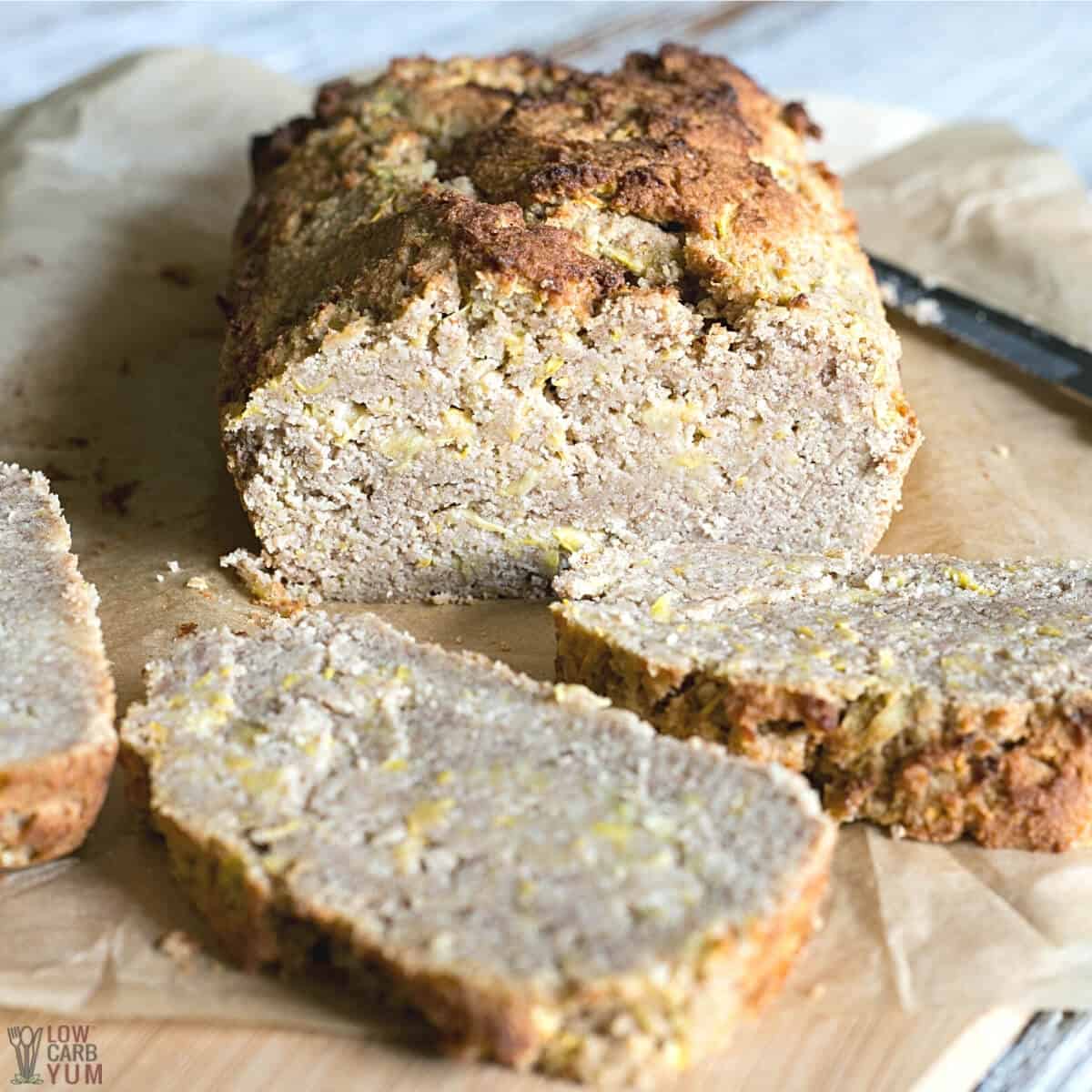 yellow squash bread featured image