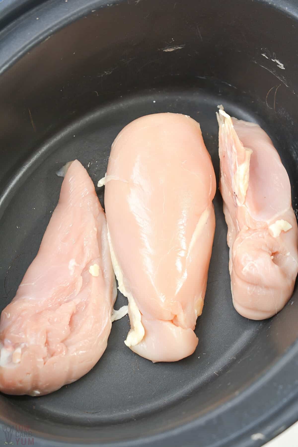 chicken breasts in crock pot