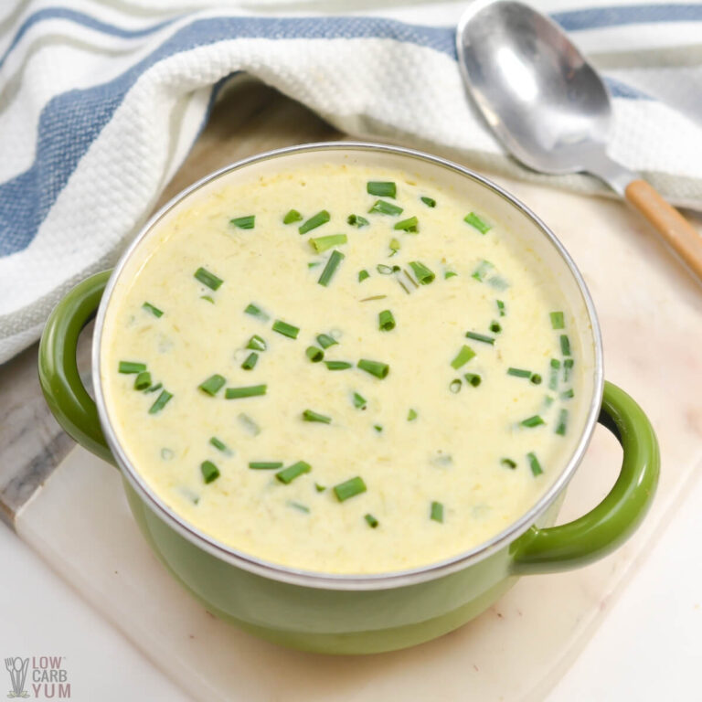 Keto Cream Of Asparagus Soup Low Carb Yum