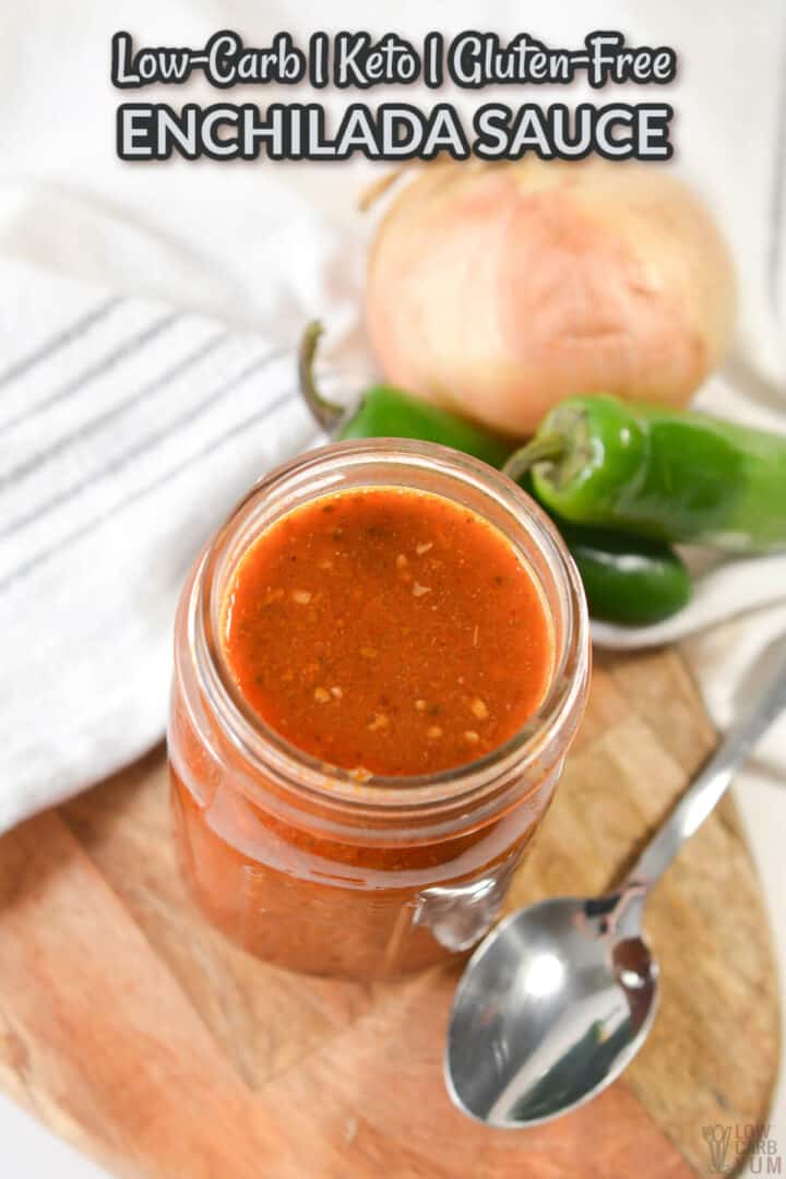 10Minute Keto Enchilada Sauce Low Carb Yum