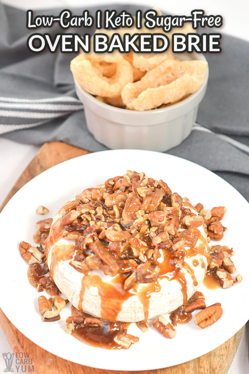 Keto Oven Baked Brie Recipe Low Carb Yum