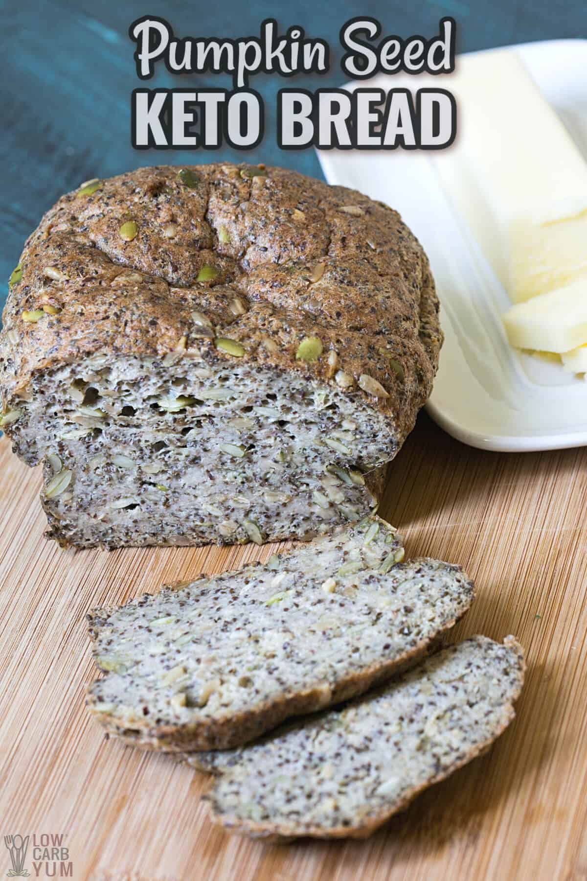 pumpkin seed bread recipe cover image