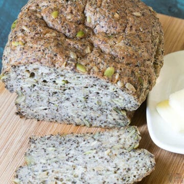 pumpkin seed bread featured image