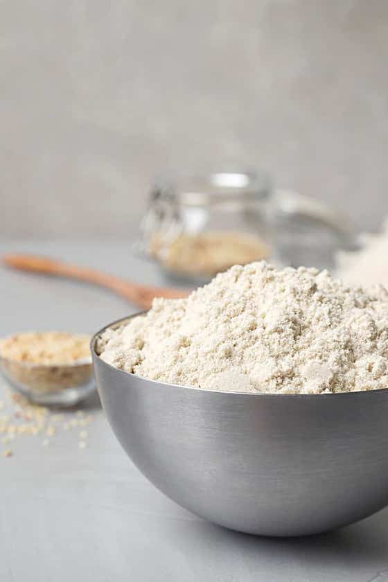 sesame flour baking tall image