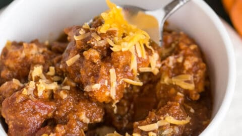 Turkey Pumpkin Chili - I Heart Eating