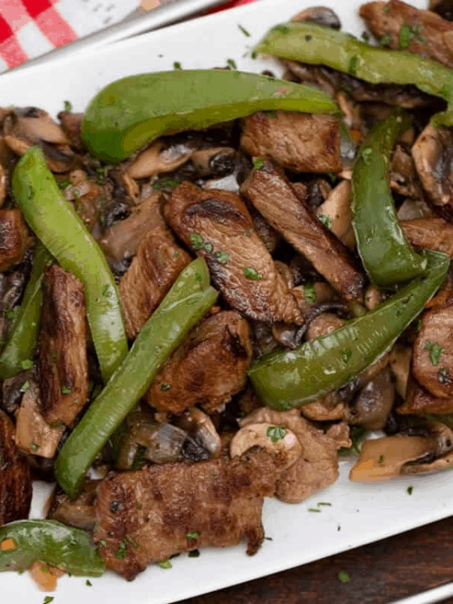 KETO PEPPER STEAK LOW CARB BEEF STIR FRY STORY Low Carb Yum