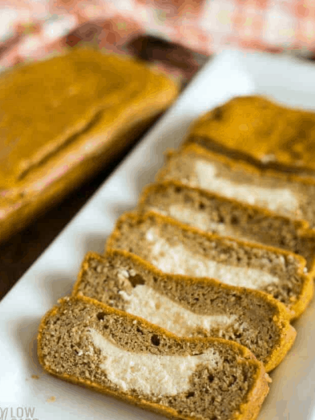KETO PUMPKIN BREAD WITH CREAM CHEESE FILLING STORY