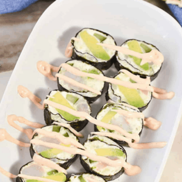 keto sushi rolls