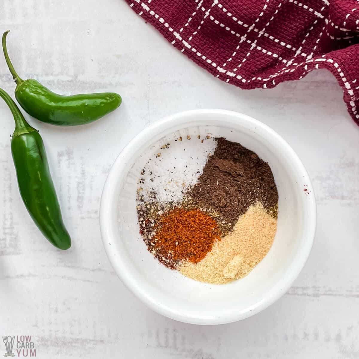 Homemade Chili Seasoning Mix • Tastythin