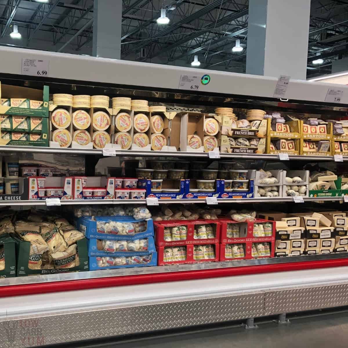 deli aisle at costco