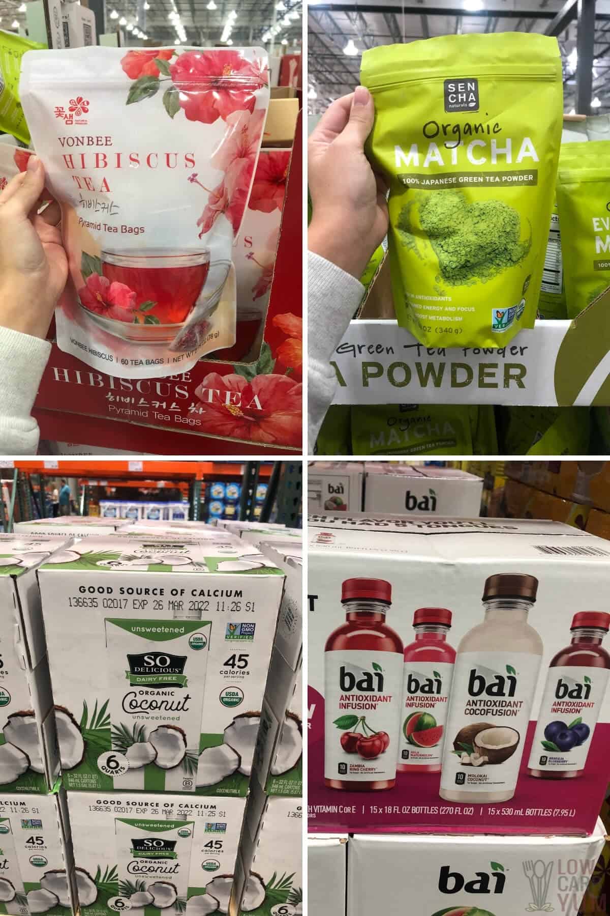 low-carb beverages available at costco