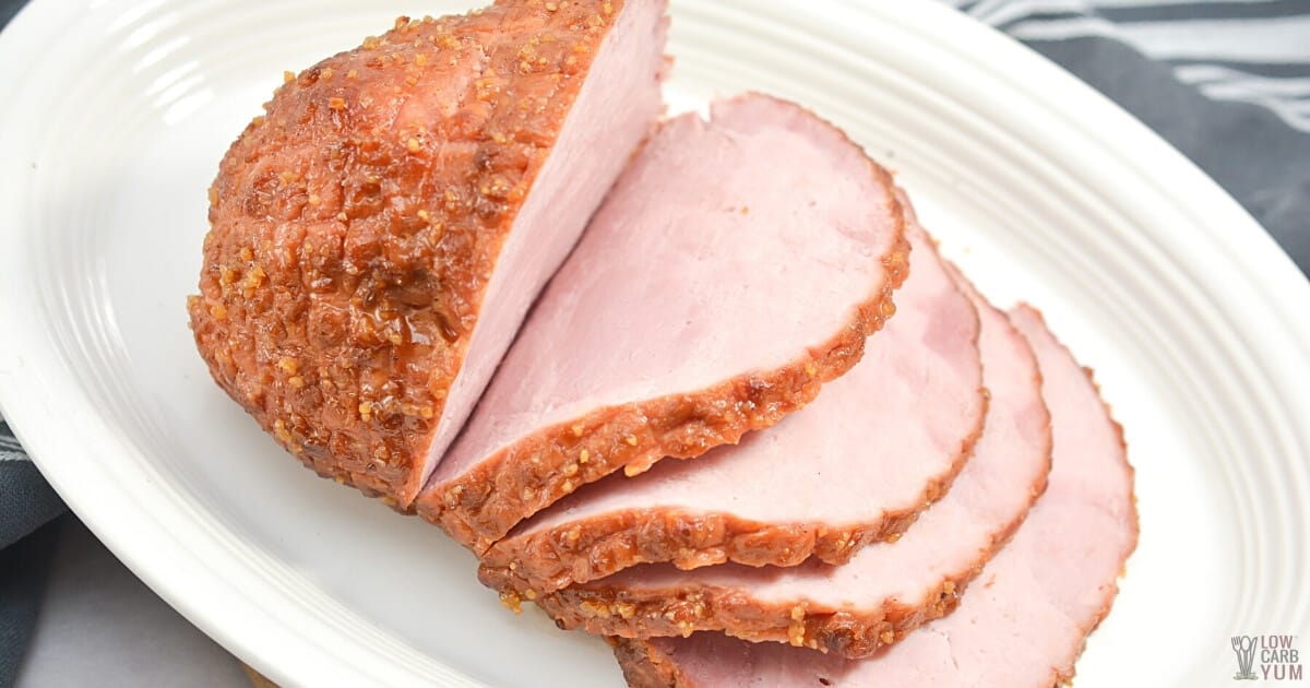 Keto Glazed Ham