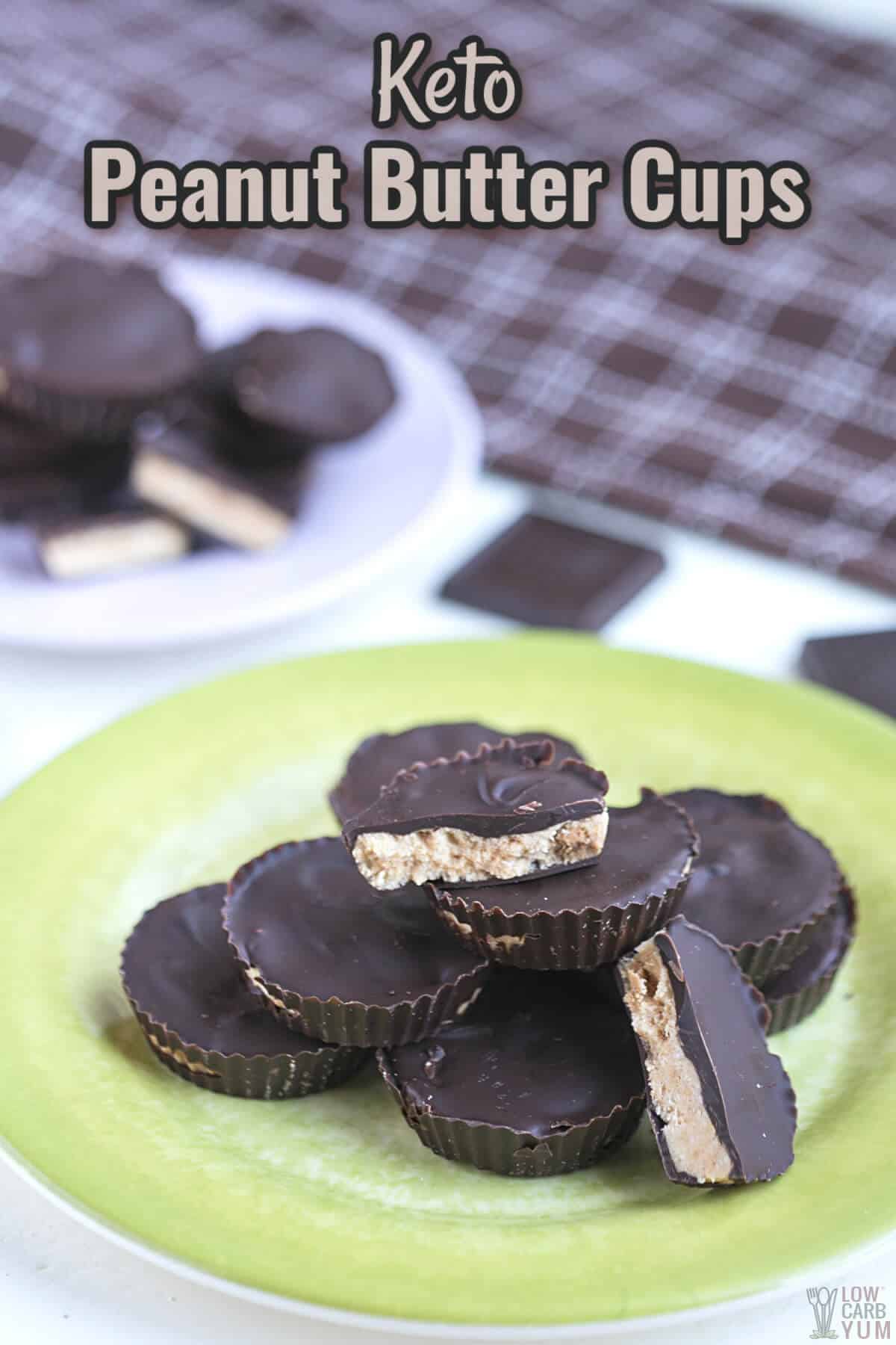 Low-Carb Protein Peanut Butter Cups - The Roasted Root