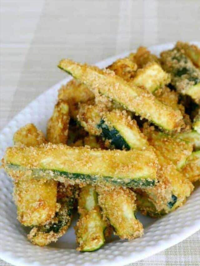 Low Carb Zucchini Fries Story