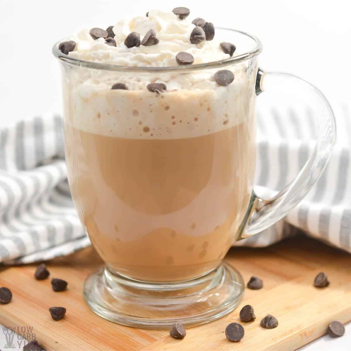 starbucks copycat peppermint mocha latta featured image