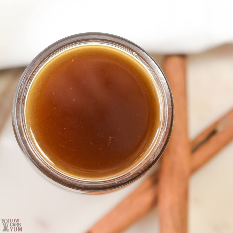SugarFree Cinnamon Dolce Syrup Low Carb Yum