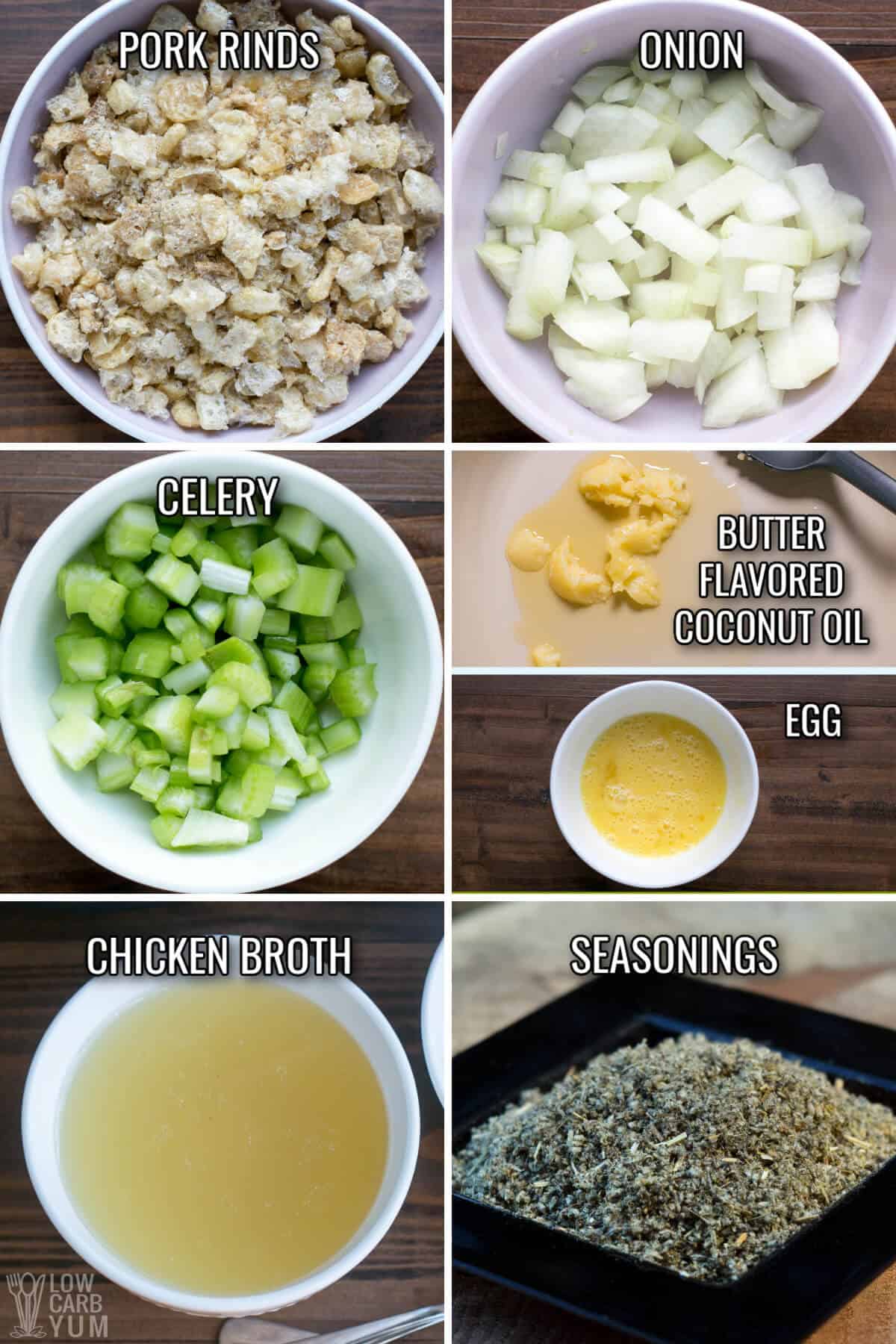 keto stuffing recipe ingredients