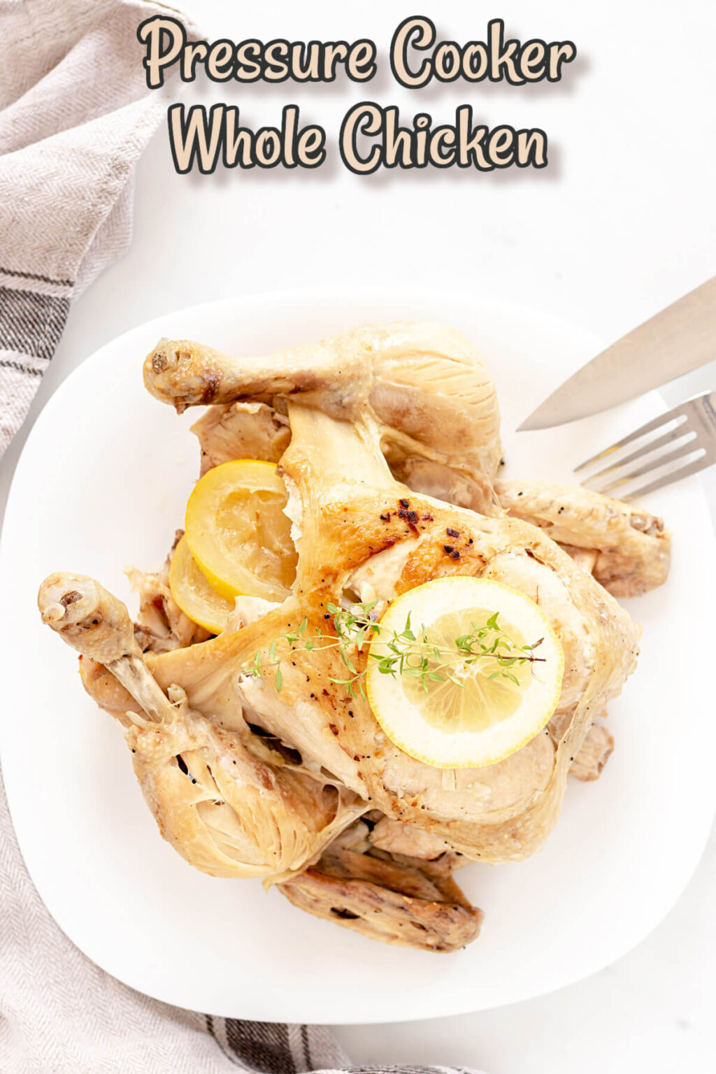 Pressure Cooker Whole Chicken (In The Instant Pot) Low Carb Yum