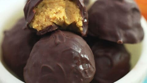 pumpkin truffles candy featured image