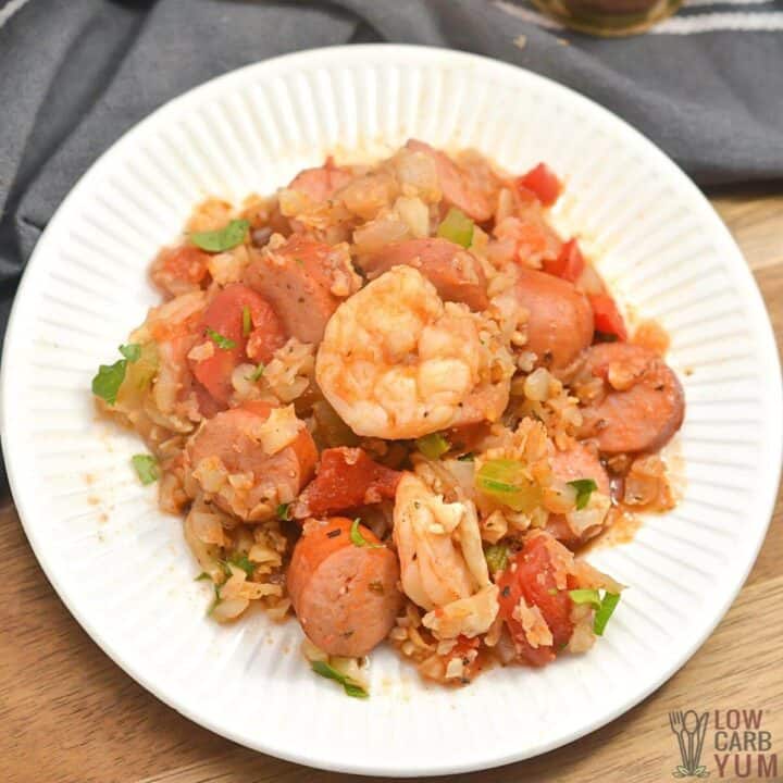 Keto Jambalaya - Low Carb Yum