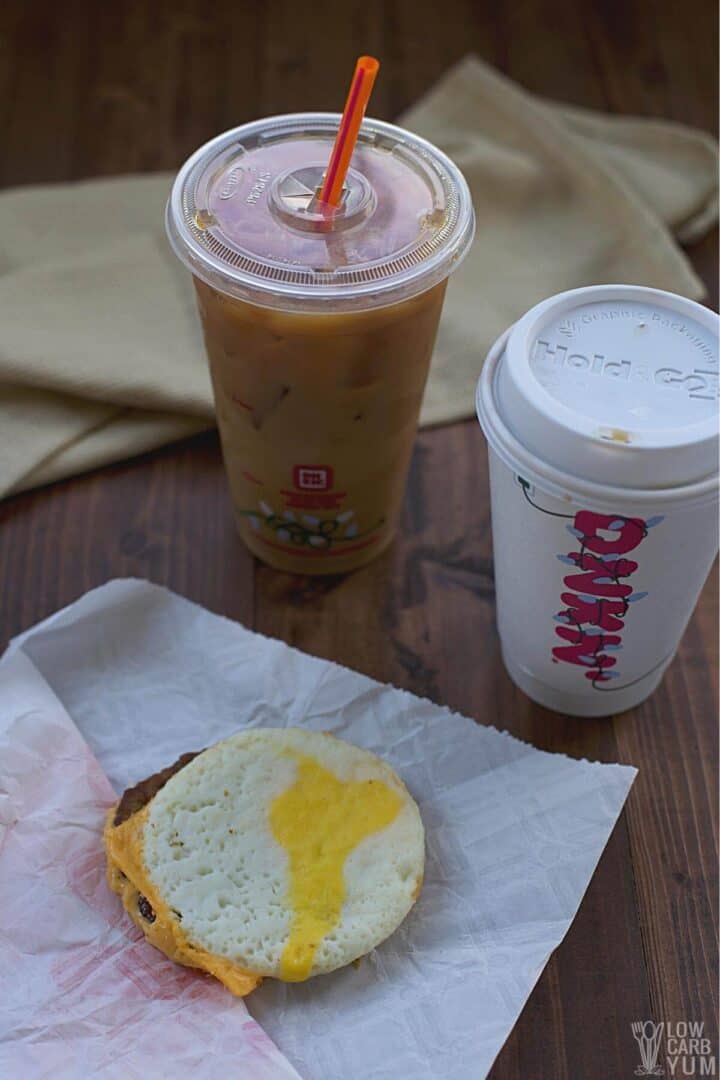 Keto At Dunkin' Donuts (2024) Low Carb Yum