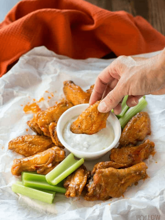 AIR FRYER BUFFALO WINGS COVER IMAGE