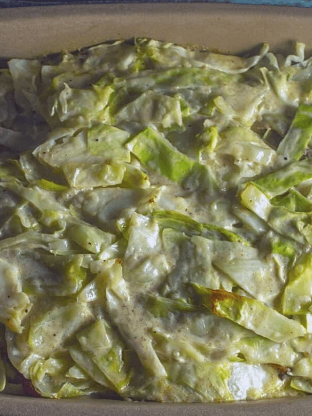 CREAMED CABBAGE AND GROUND BEEF CASSEROLE STORY
