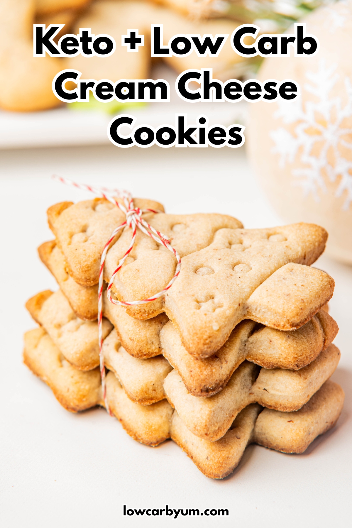 keto and low carb cream cheese cookies