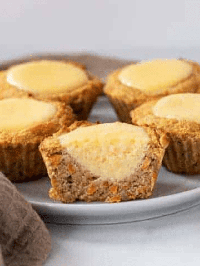 KETO CARROT CAKE MUFFINS WITH CREAM CHEESE FILLING STORY