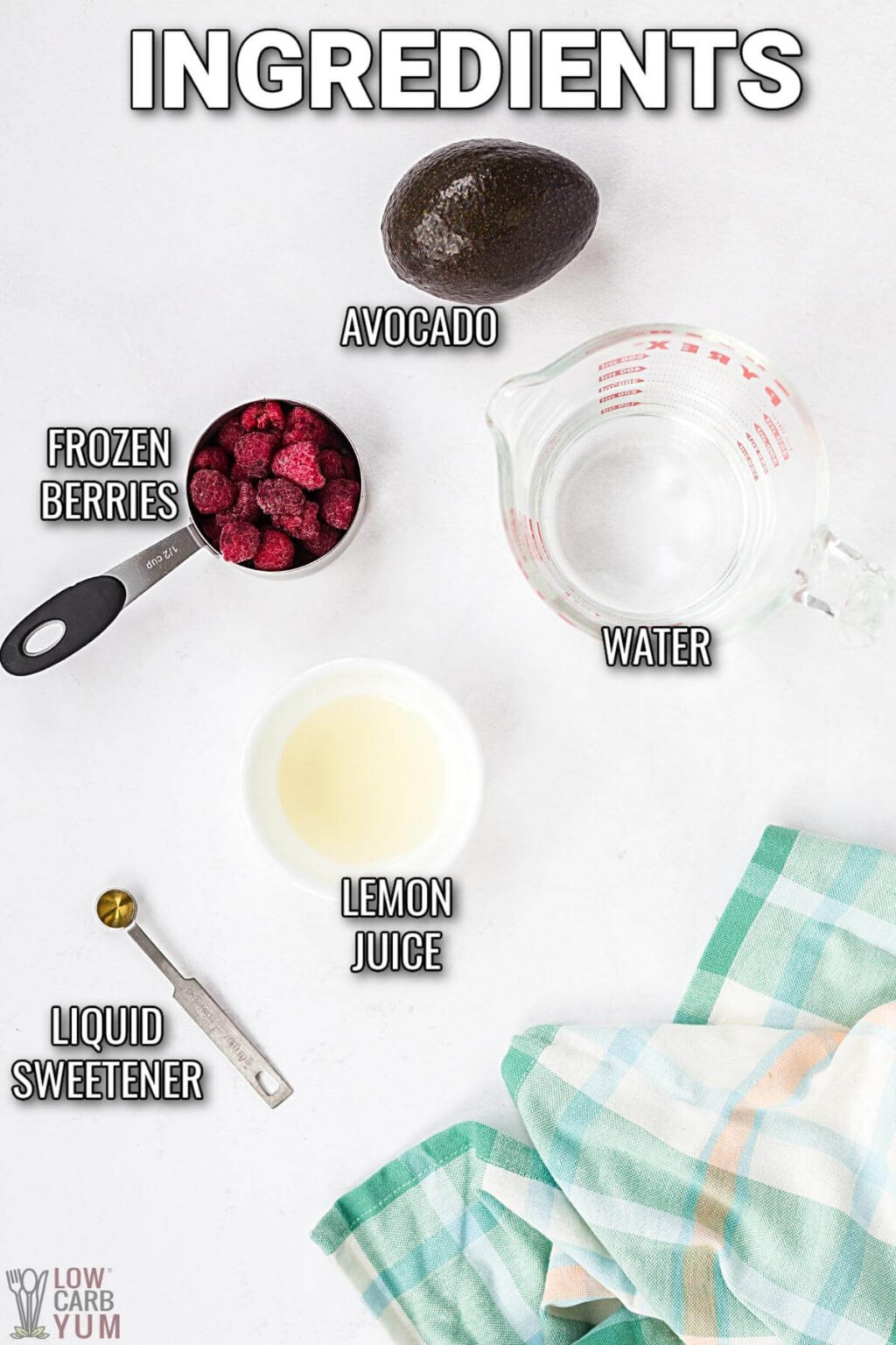 Keto Raspberry Avocado Smoothie Recipe Low Carb Yum