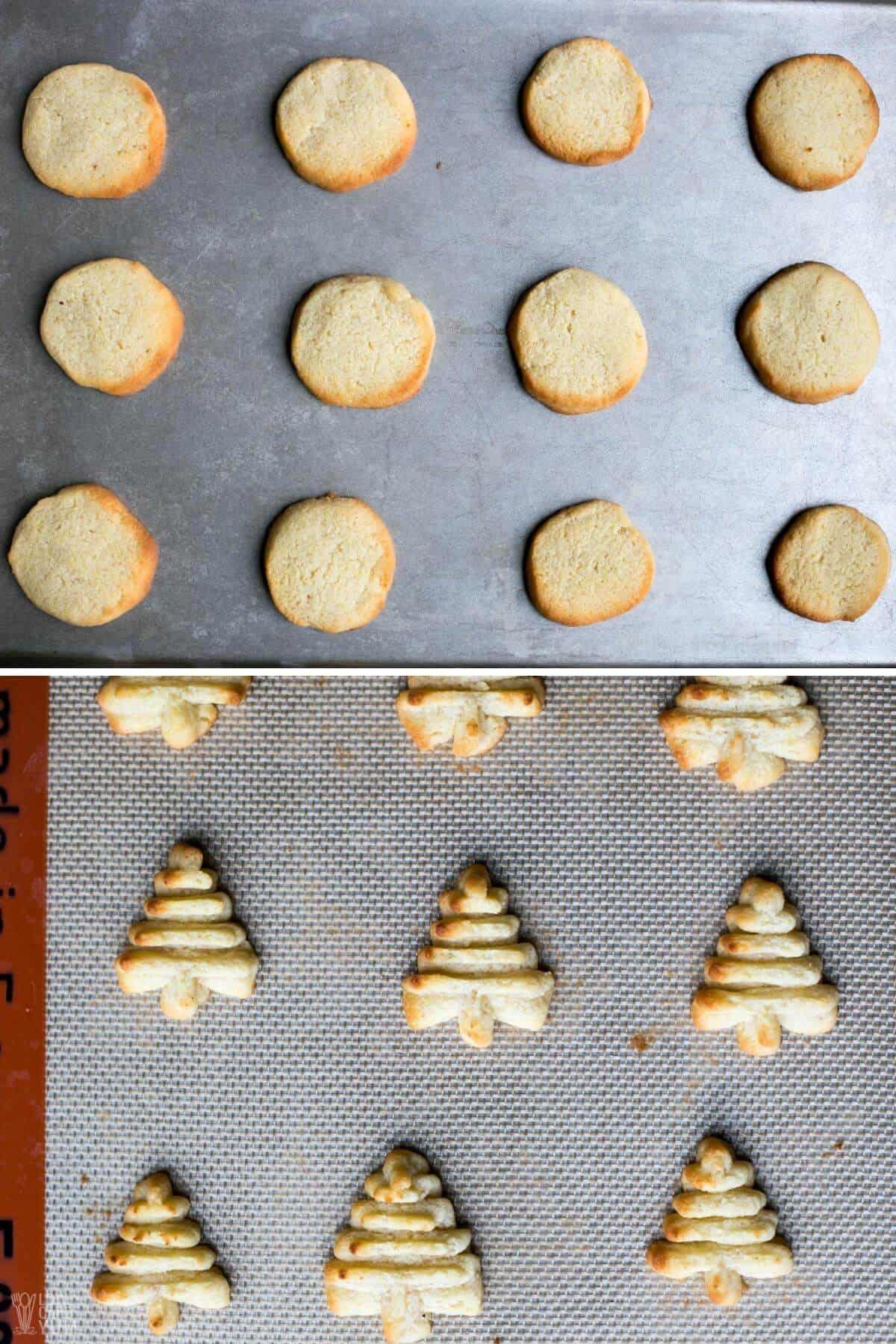 cooling baked cookies