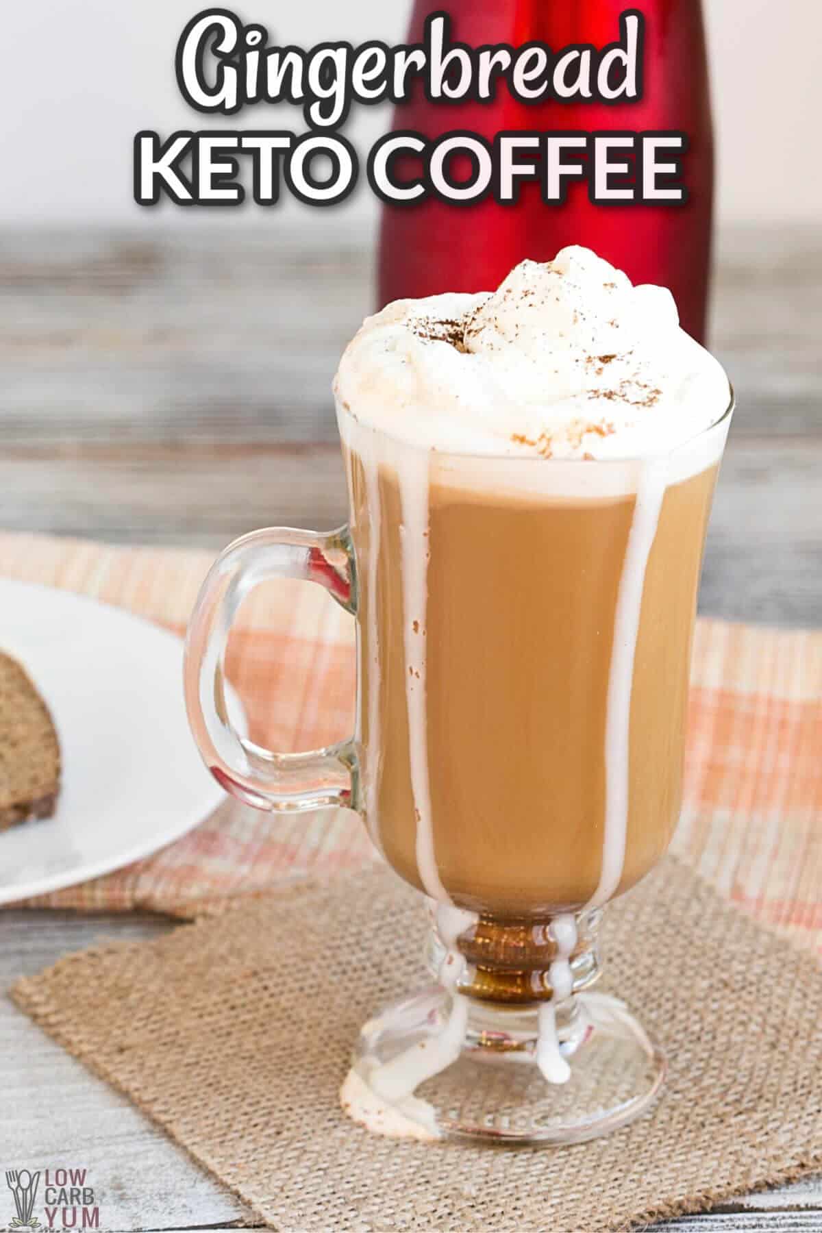 100 Calorie Starbucks Gingerbread Coffee- 12 Days of Christmas 